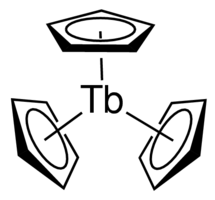 Tris(cyclopentadienyl)terbium(III) - CAS:1272-25-9 - TbCp3, Terbium(3+) tricyclopenta-2, 4-dienide, cyclopenta-1, 3-diene, Terbium, tris(h5-2, 4-cyclopentadien-1-yl)-